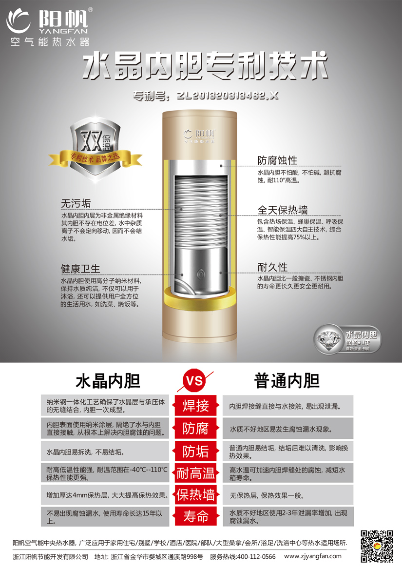 陽帆商用空氣能熱泵熱水器幾種應用方案
