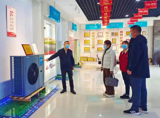 陽帆品字標落實工作獲金華市市場監管局質量發展處領導好評